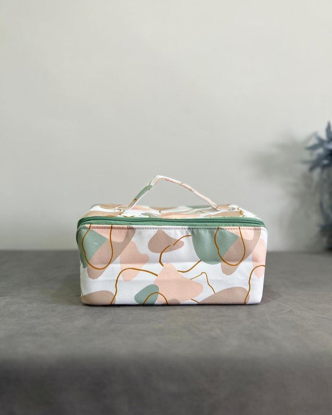 Vanity Box / Makeup Organizer Marble Blob