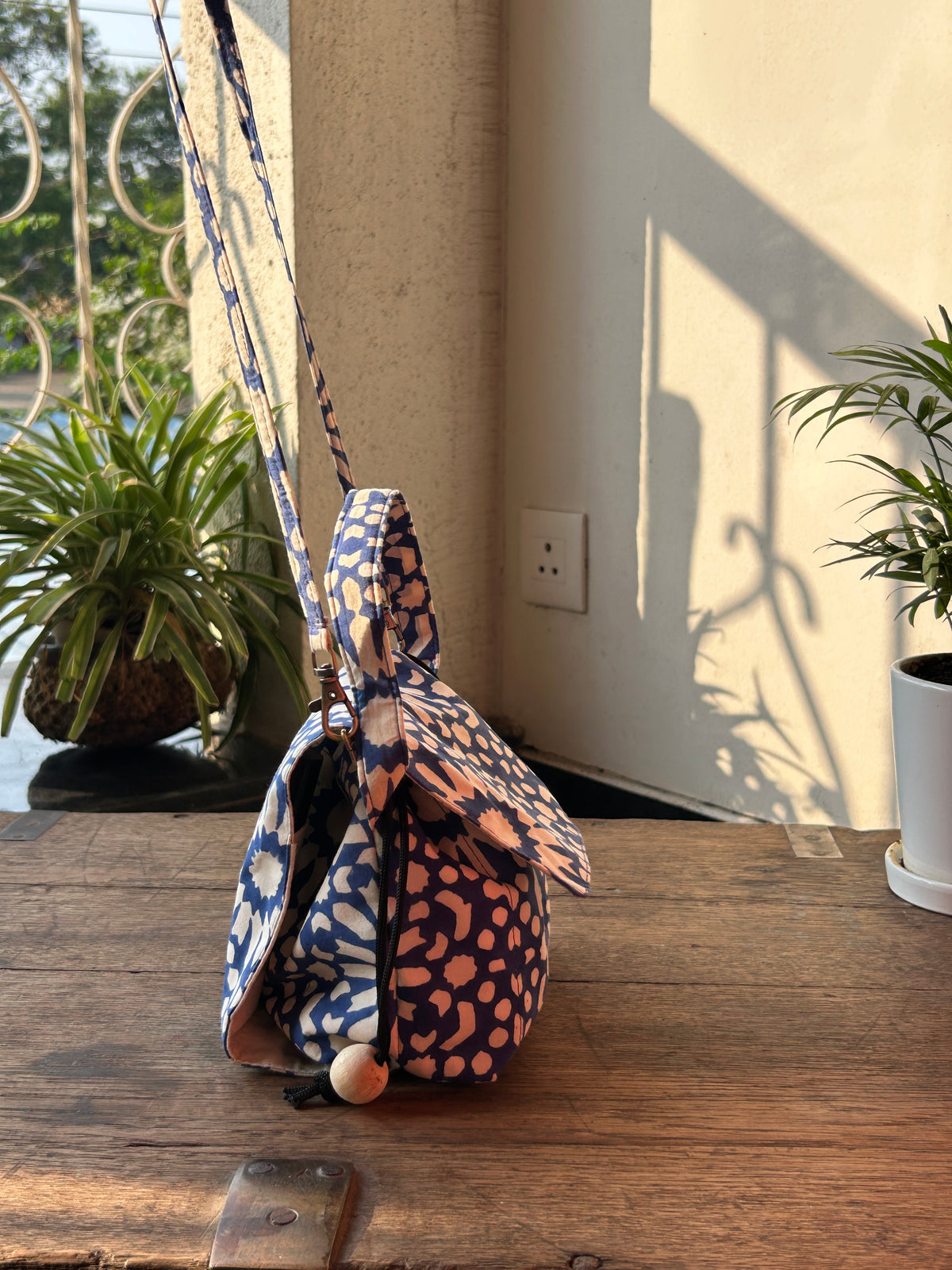 Mini Karrier Sling - Indigo Sunburst