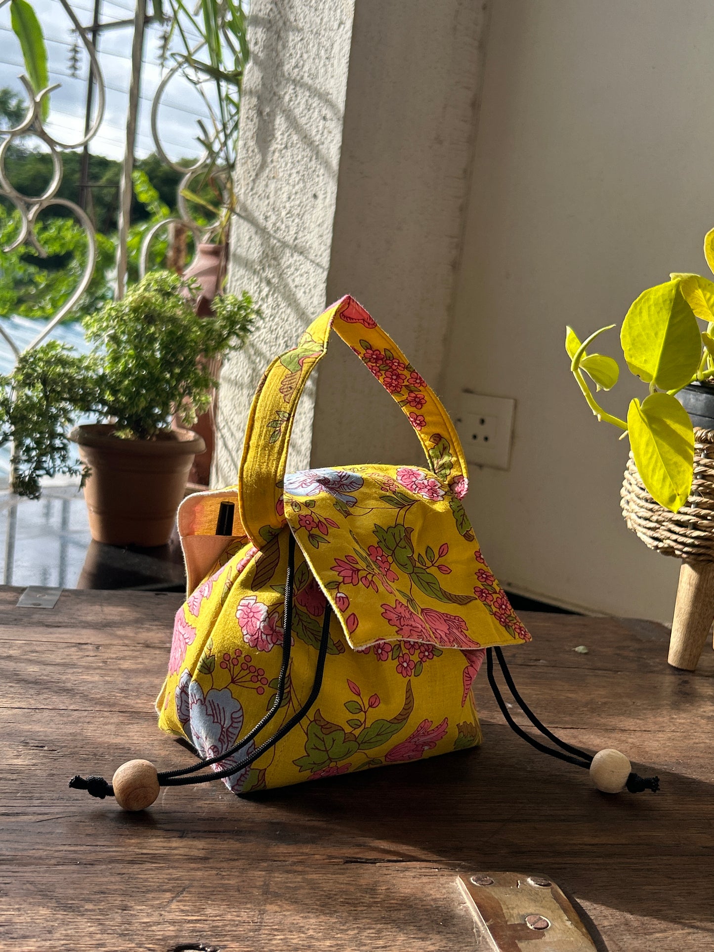 Sun Petal Mini Karrier Makeup Pouch