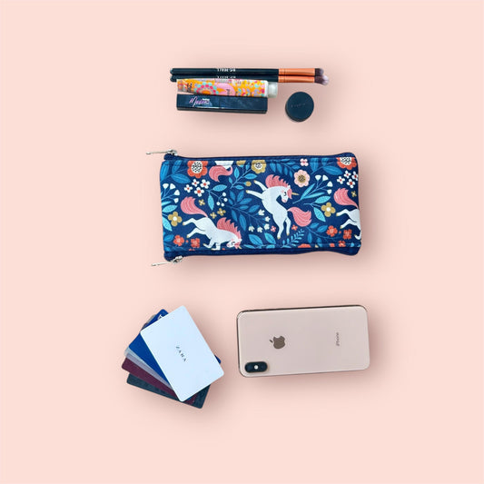 Duo Pocket Pouch - Unicorn | Money Pouch, Mobile Pouch