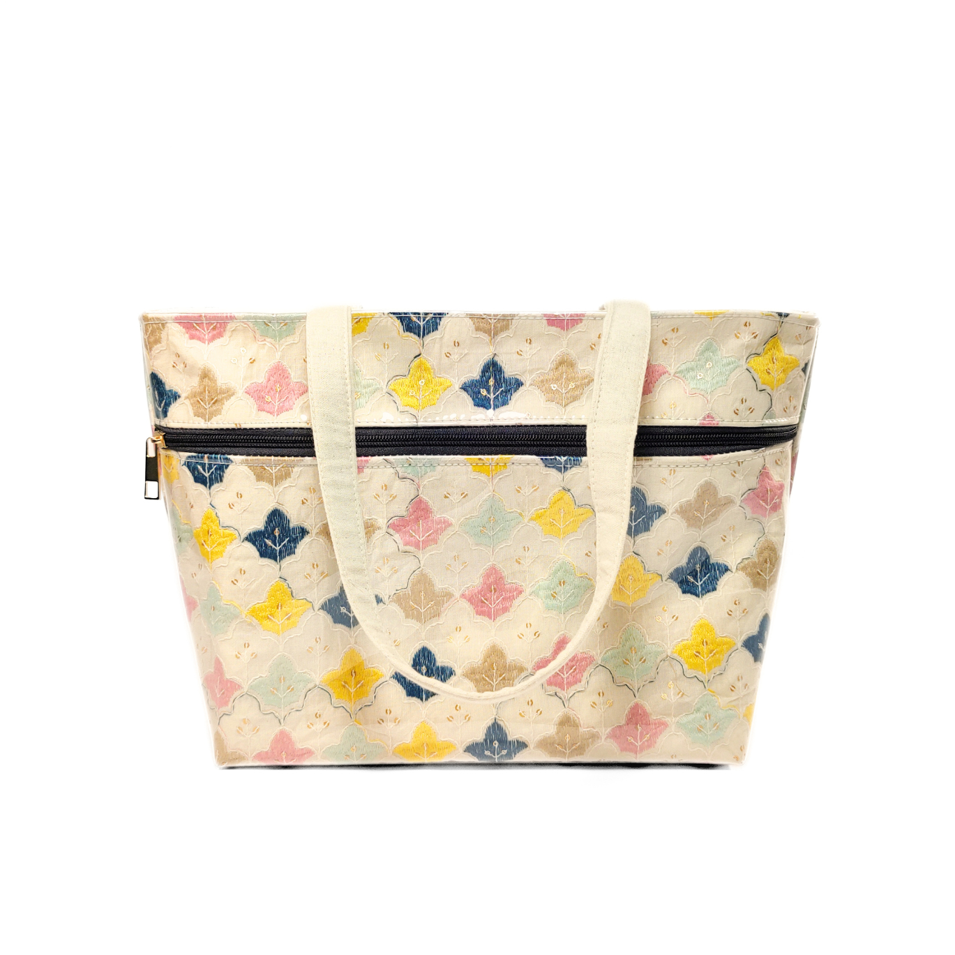 Pastel Embroidered Designer Handbag