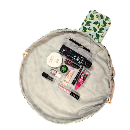 Leafy Carry-all Makeup Pouch / Organizer