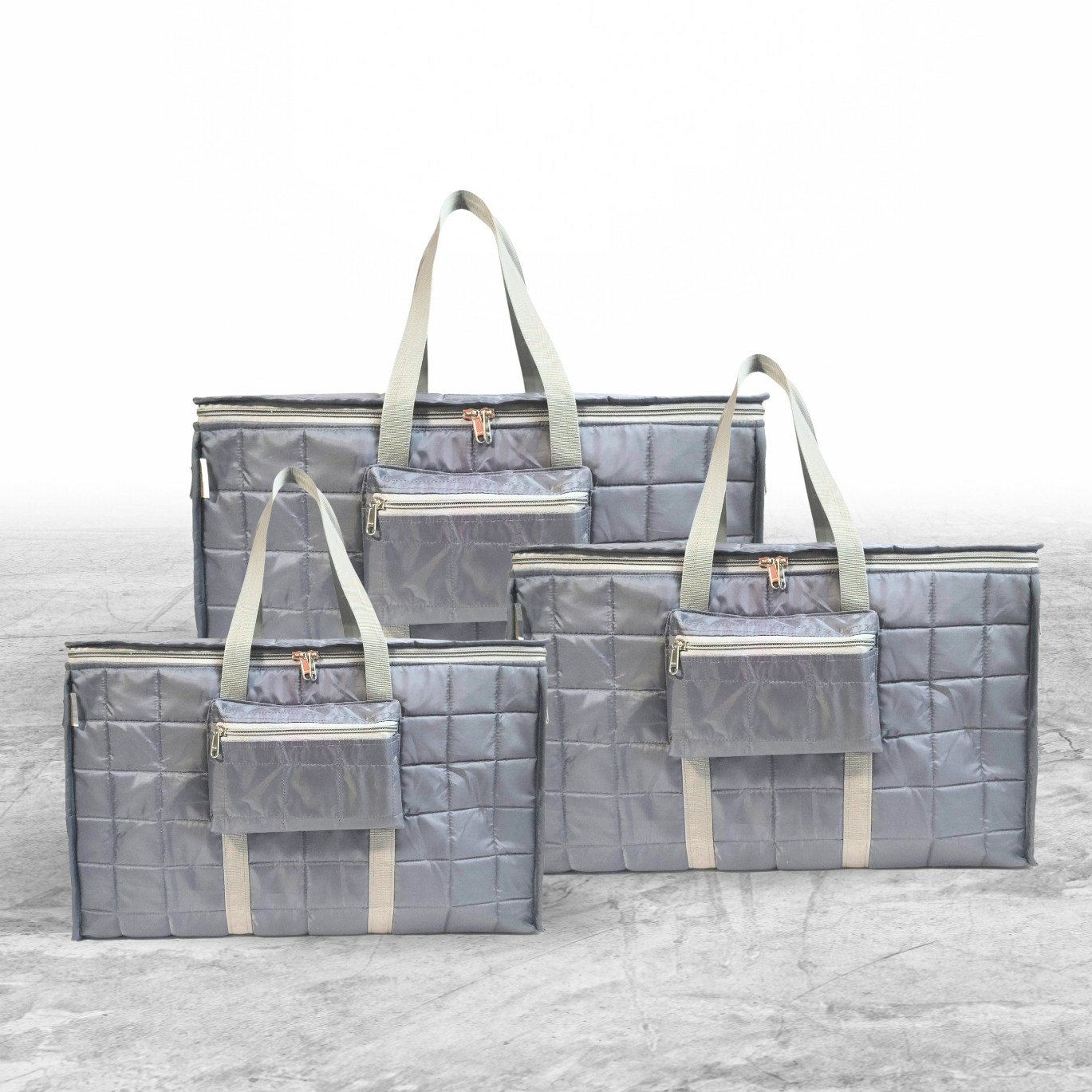 Travel Bag Grey(Set of 3)