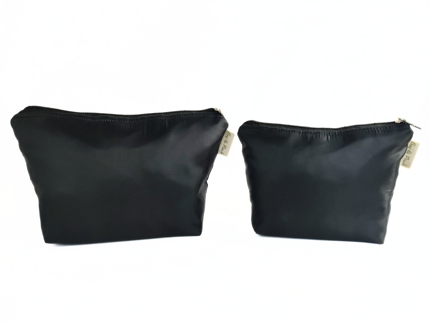 Cosmetic Pouch | Travel Pouch | Organizer Combo Black (Black)