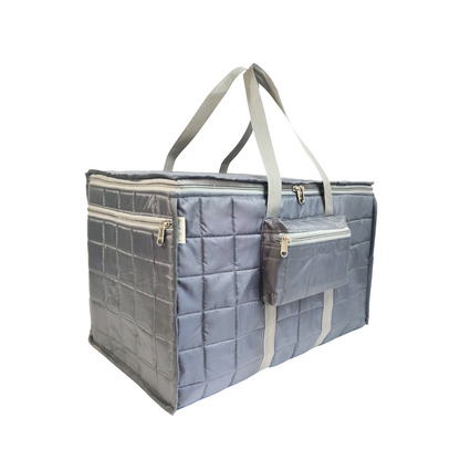 Lightweight Foldable Travel Bag - Grey