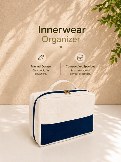 Women's Innerwear Organizer - Navy Blue