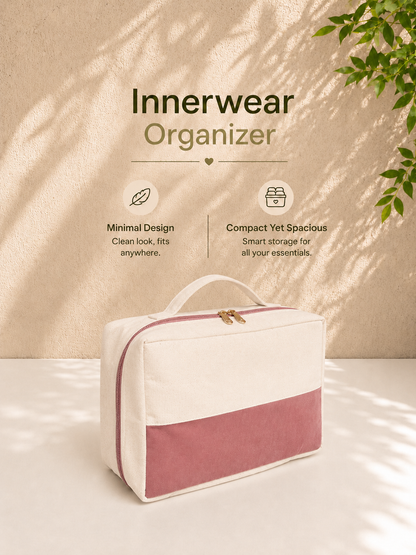 Women's Innerwear Organizer - Peach Pink