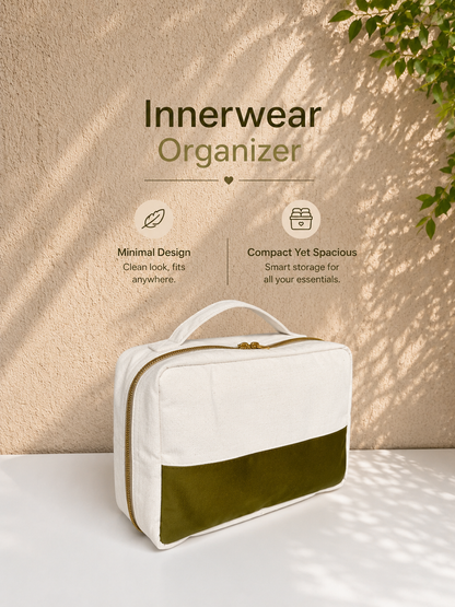 Women's Innerwear Organizer - Olive Green
