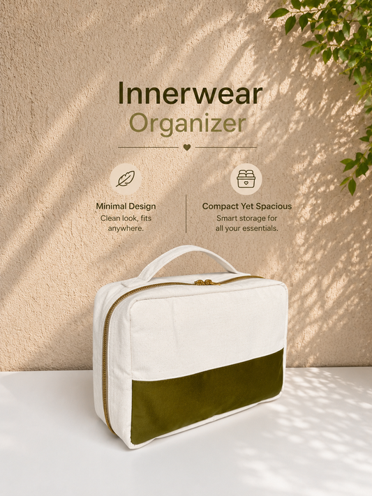 Women's Innerwear Organizer - Olive Green
