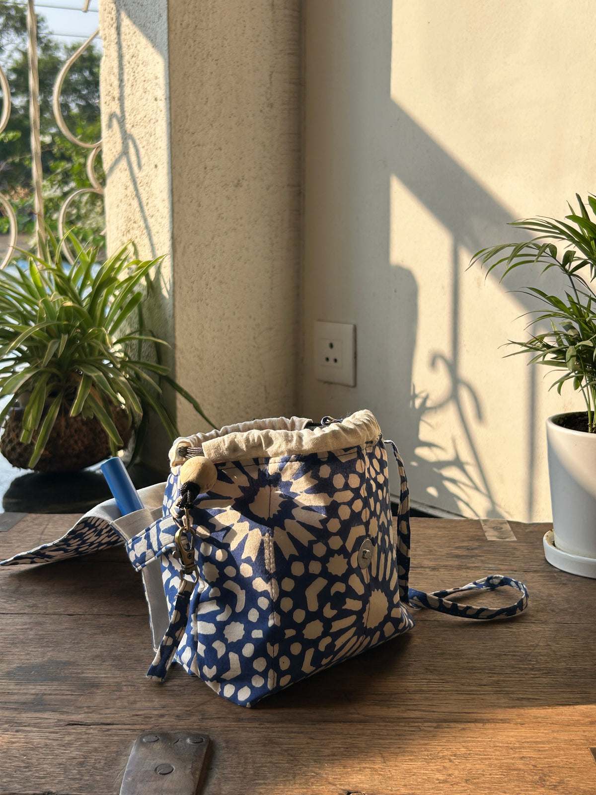 Mini Karrier Sling - Indigo  Sunburst