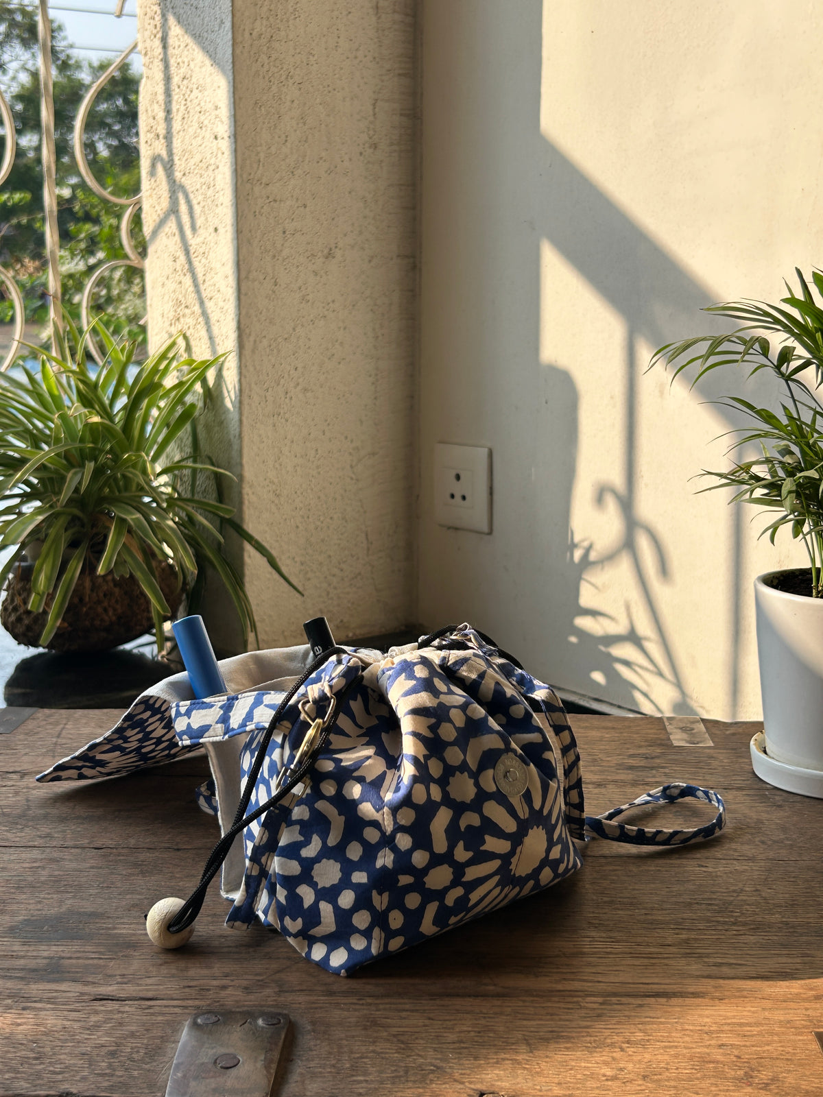 Mini Karrier Sling - Indigo  Sunburst