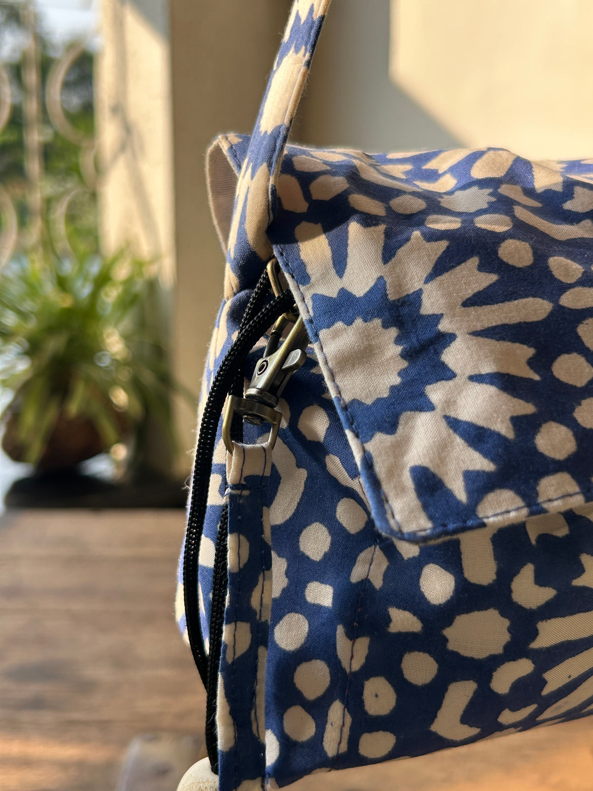 Mini Karrier Sling - Indigo  Sunburst