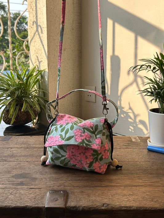Mini Karrier Sling - Pink Meadow