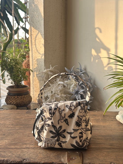 GAATHA Threadwork Mini Karrier Potli Bag / Pouch