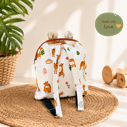 Jungle Safari Toddler Backpack | Kids School & Daycare Bag