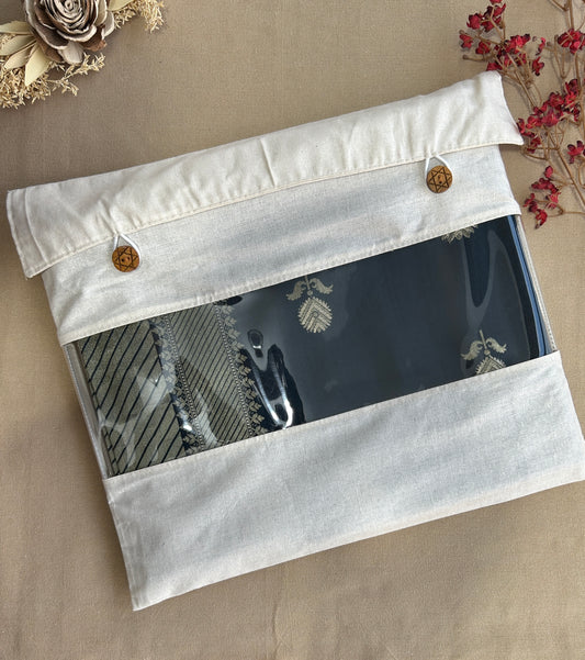 Pure Cotton Saree Cover (For Single Saree)