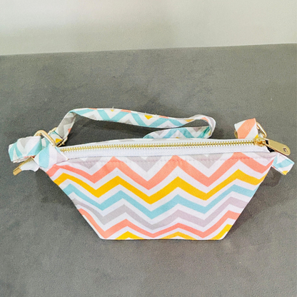 Multi Color Strip - Crossbody Bag