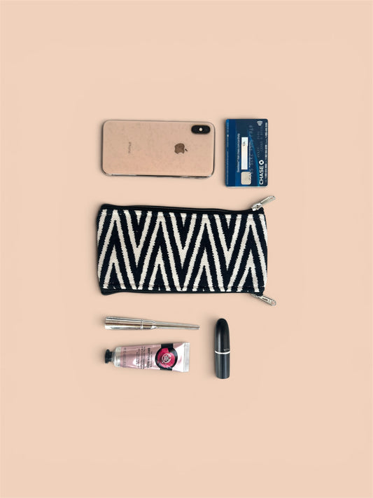Magic Duo Pocket Pouch - Black Rhythm| Money Pouch, Mobile Pouch