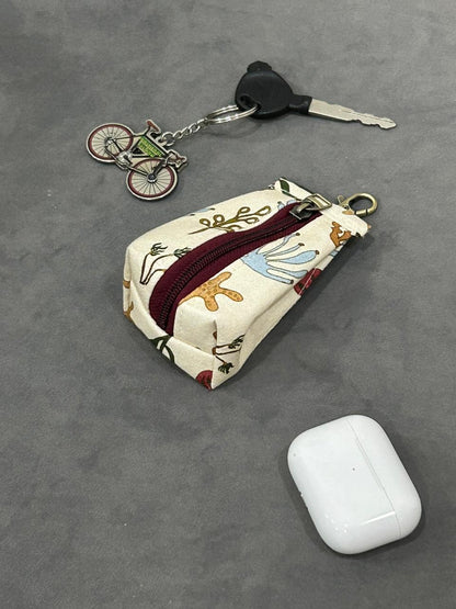 Seashore Keychain Pouch