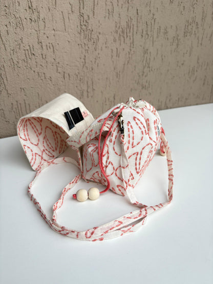Mini Karrier Sling - Coral Threadwork