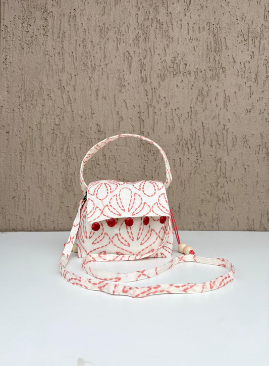 Mini Karrier Sling - Coral Threadwork