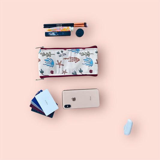 Duo Pocket Pouch - Seashell | Money Pouch, Mobile Pouch